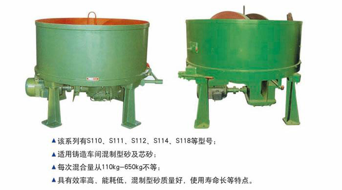 S11系列雙碾輪式混砂機在烘干砂處理中的優(yōu)勢與應(yīng)用